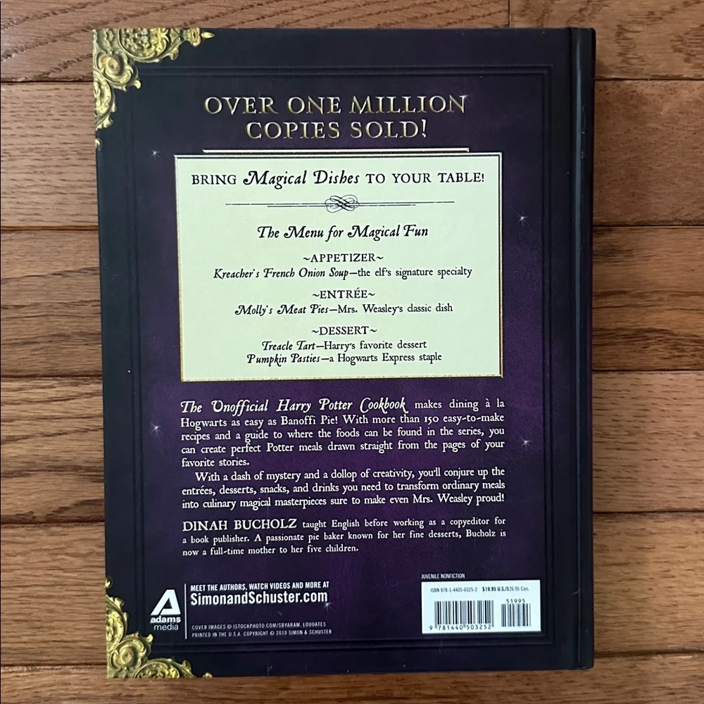 🧙‍♀️The Unofficial Harry Potter Cookbook by Dinah Bucholz